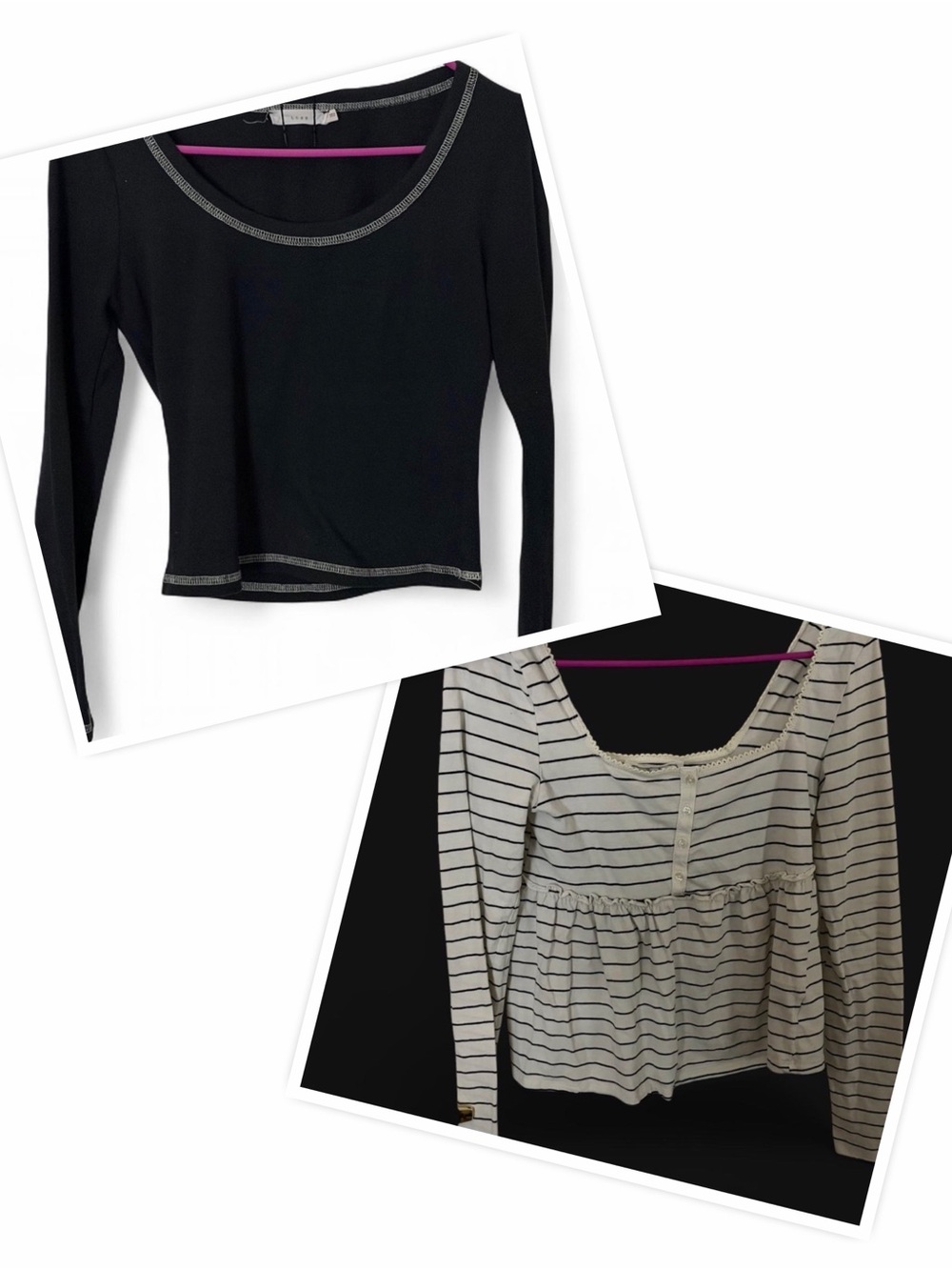Hippie Rose and Lush Long-Sleeve Tops